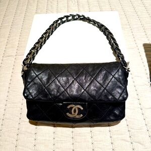 Chanel Black Quilted Leather Bag
